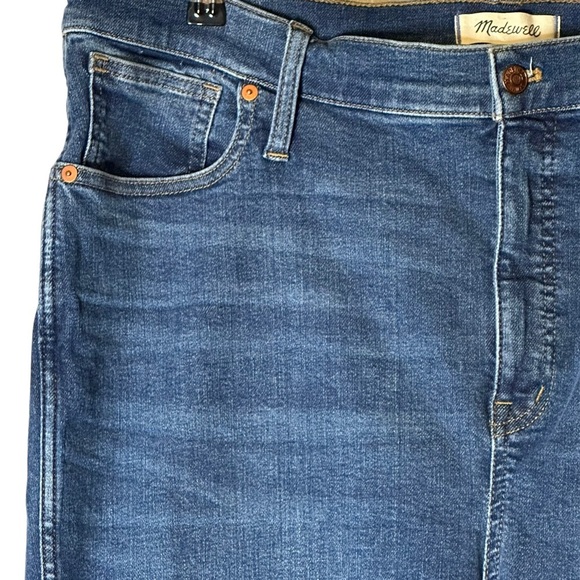 Madewell 10”‎ High-Rise Skinny Jeans MA616 Plus Size 35 - Picture 5 of 13